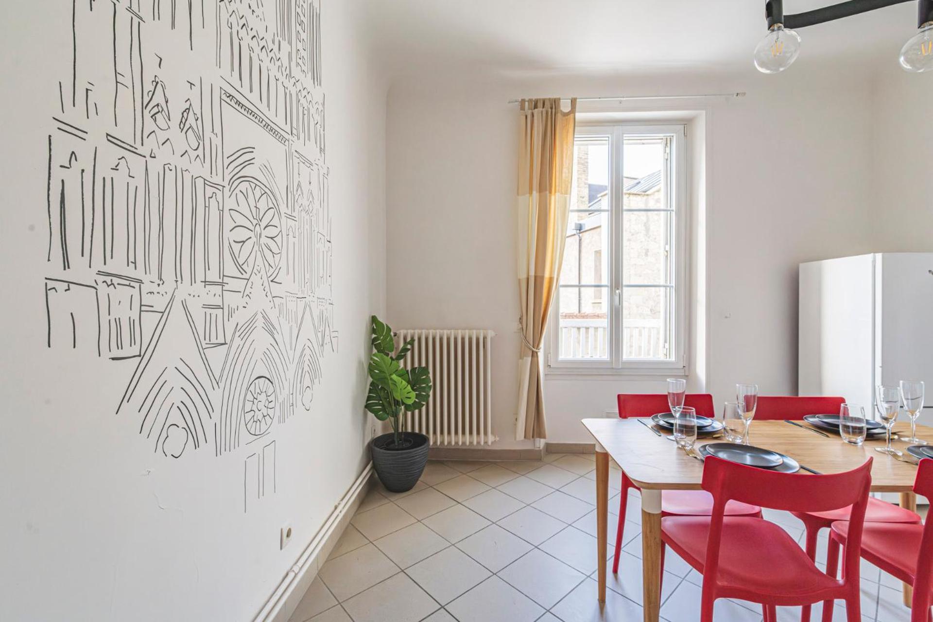 Centre - Parking - Cathedrale Apartment Reims Exterior photo